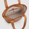 Bolso Tote de Cuero color Miel para Mujer