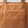 Bolso Tote de Cuero color Miel para Mujer