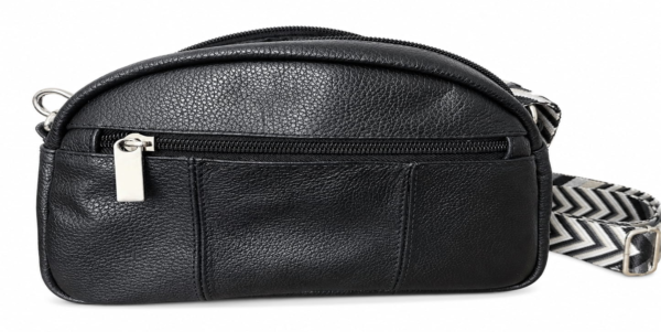 Bolso Crossbody  en Cuero Genuino Marina